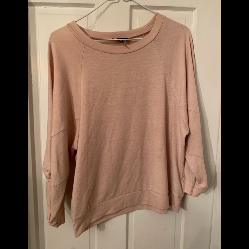 1. State Lightweight Twist-sleeve Sweatshirt